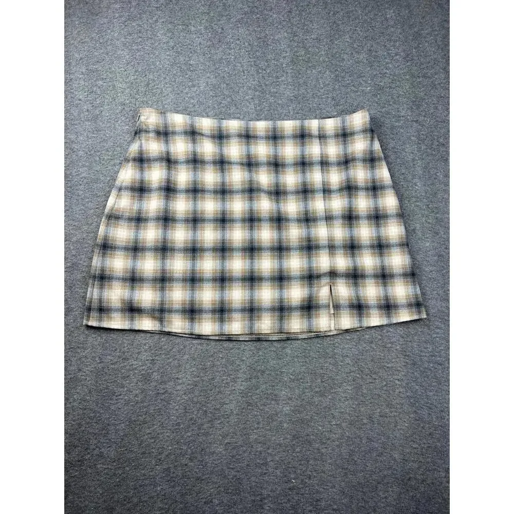 Old Navy Plaid Box Skirt Kids‎ Size XL